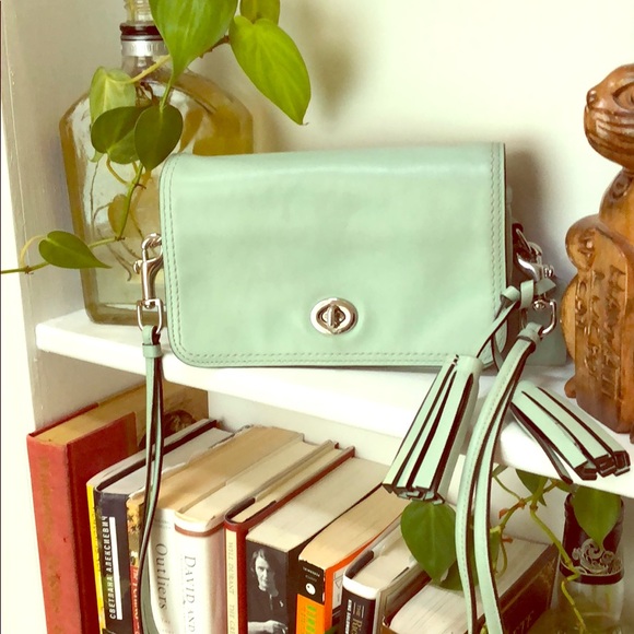 Coach Handbags - Coach Penny in Mint